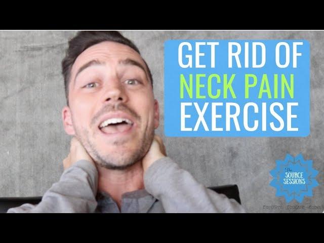 Get Rid of NECK PAIN Exercise with Dr. Jordan Fairley