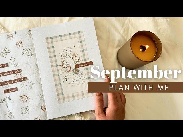 September Bullet Journal  Plan With Me 