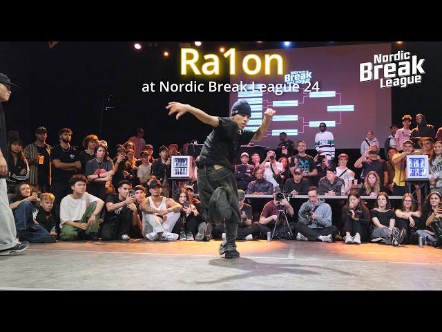 BBOY Ra1on All Rounds at Nordic Break League 2024