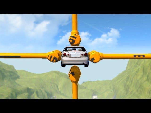 Beamng drive - Barely Possible car Stunts