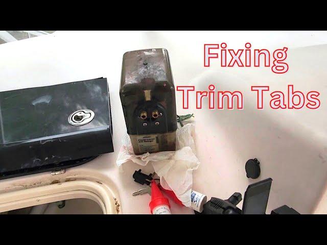 Problem with your trim tabs? Check this out! #bennett #trimtabs #aquaholic #gradylife #diy