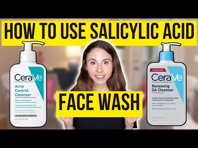 HOW TO USE SALICYLIC ACID FACE WASH  Dermatologist @DrDrayzday