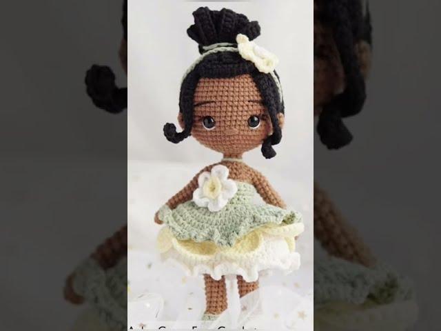 Crochet Disney princess doll/ how to crochet amigurumi doll