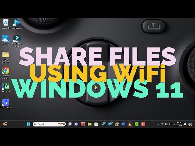 How to Share Files Between Two Windows Computers Using WiFi | Step-by-Step Tutorial