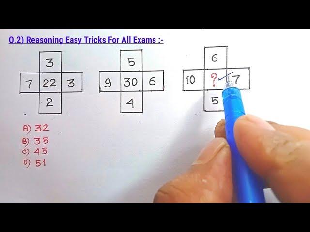 रीज़निंग | Reasoning MCQ Shortcut Tricks  | SSC MTS Question Paper 2024 | Reasoning Classes |