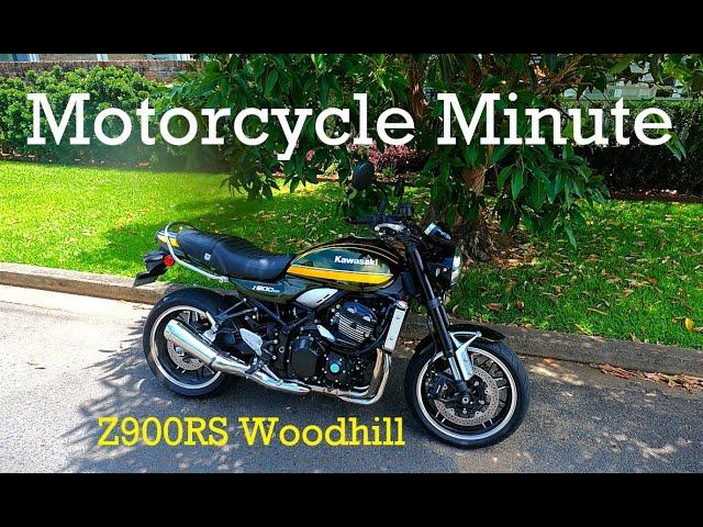 Motorcycle Minute to Woodhill on Kawasaki Z900RS