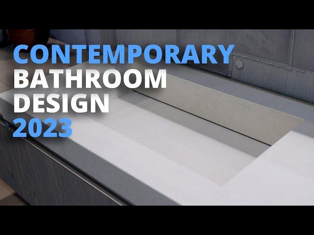 CONTEMPORARY and Modern BATHROOM Design 2023 | European CLOSET Design Ideas | Sacramento California