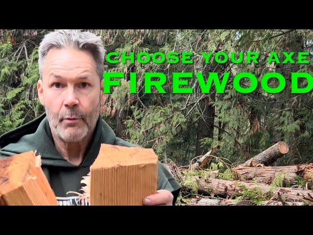 What Axe Should you use. Hand splitting firewood