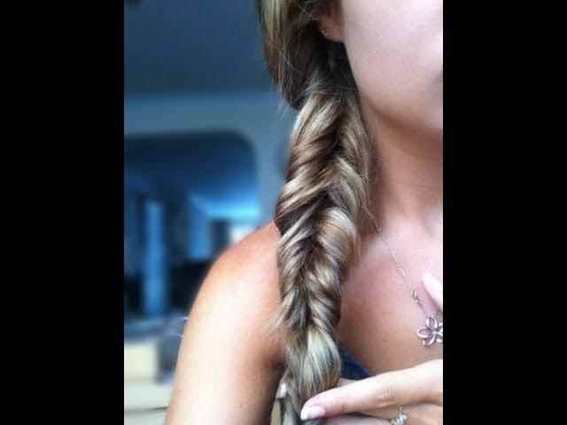 Messy Fishtail Plait in 90 seconds! - Tutorial | Shonagh Scott | ShowMe MakeUp