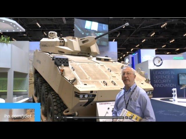 IDEX 2015 The FNSS Saber one person turret