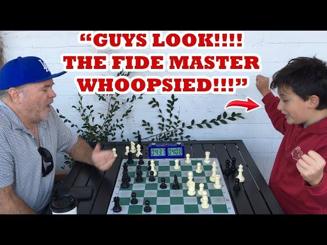 12 Year Old Prodigy TRICKS Master With Genius Trap! Feisty Forest vs FM Judge Jim