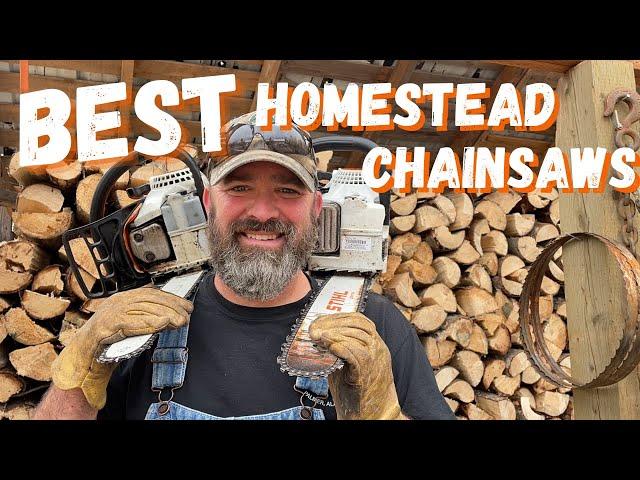 Alaska Homestead Life - Best homestead chainsaws STIHL MS 251c vs STIHL MS 211c