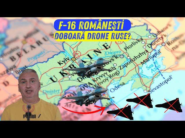 Avioane F-16 Românești Doboară Drone Shahed din Ucraina