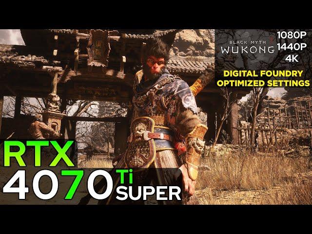 Black Myth: Wukong - RTX 4070 Ti SUPER | Optimized Settings, RT, DLSS, FG