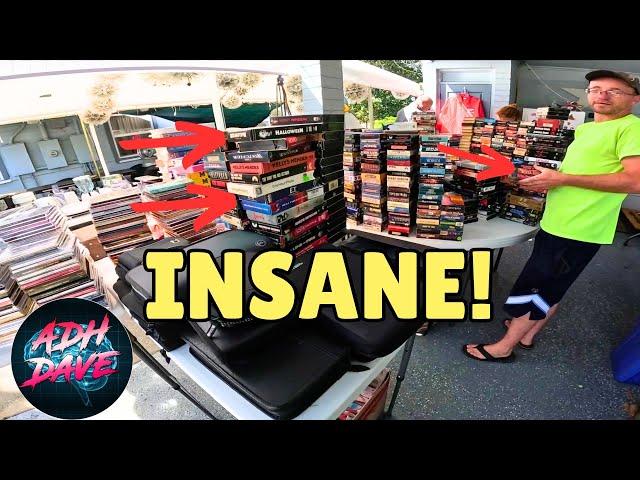 He was selling his Insane collection for pennies!