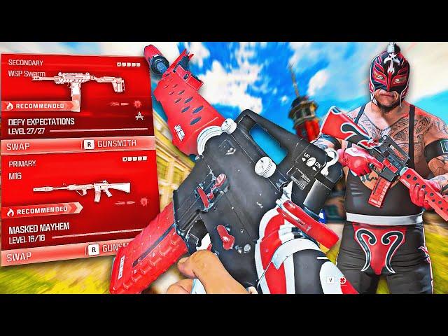 the *NEW* REY MYSTERIO LOADOUT on REBIRTH ISLAND! (WARZONE 3)