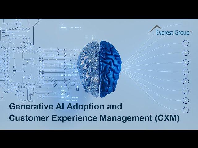 Generative AI Adoption and Customer Experience Management (CXM)