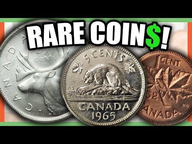 10 EXTREMELY VALUABLE CANADIAN COINS WORTH MONEY - RARE CANADIAN COINS TO LOOK FOR!!