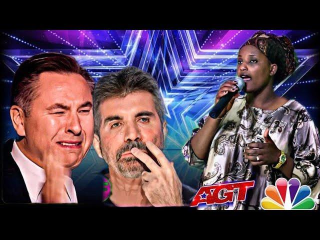 Golden Buzzer:Simon Cowell Crying When Heard The Song Eze Ebube - With An Extraordinary Voice