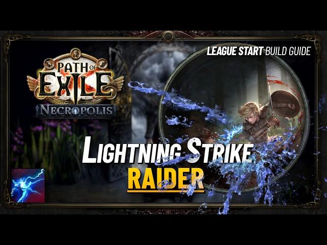 Lightning Strike Raider League Start Build Guide | PoE 3.24