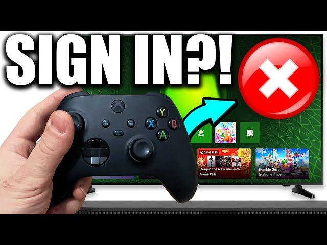 How To Fix Can't Sign Into Xbox Series X/S Account Error