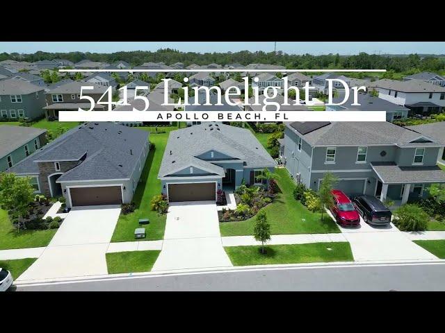 Move-In Ready Cardel Brighton Home in Waterset | 5415 Limelight Drive, Apollo Beach FL | $439,000