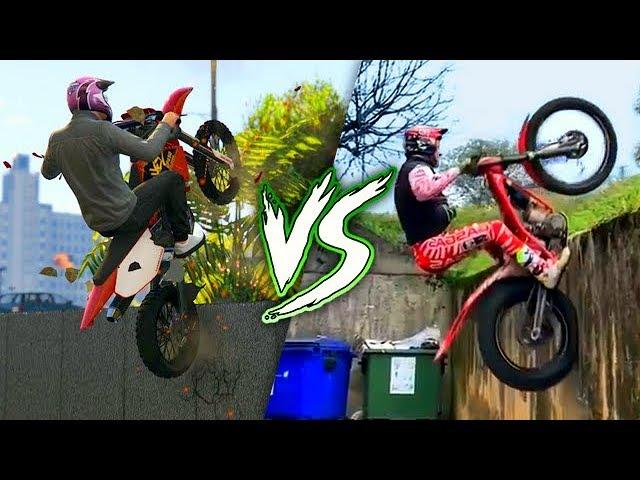 GTA 5 VS REAL LIFE 14 ! (fun, fail, stunt, ...)