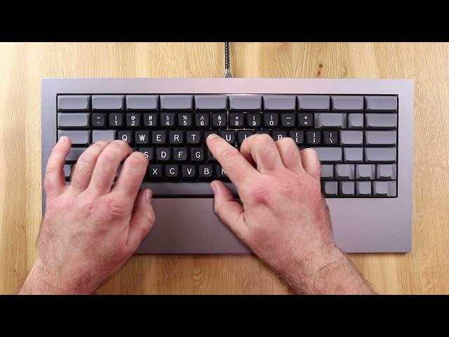 Typing Demo: Keymacs w/Alps SKCM Cream Damped