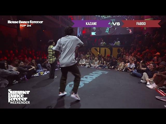 Kazane vs Faboo TOP 24 House Dance Forever | Summer Dance Forever Weekender 2025