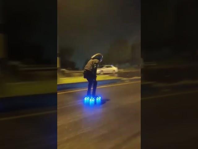 WOW LUMINOUS WHEELS#luminous #skating #youtubechannel