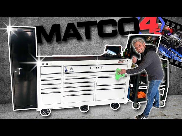 Life of an OCD Auto Technician | Matco 4S 3 Bay (White) Toolbox Tour