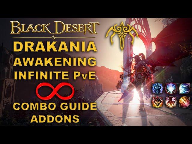 BDO | Drakania Awakening Ultimate Combo Guide All-N-One PvE Only | Addons |