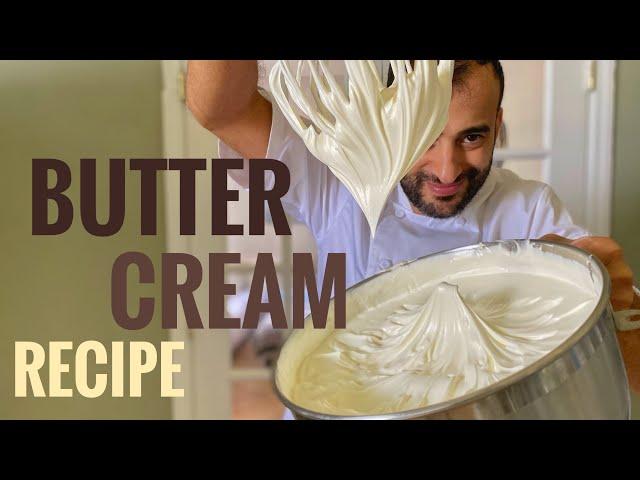 How to make the perfect French buttercream with the right way how to frosting your cake .