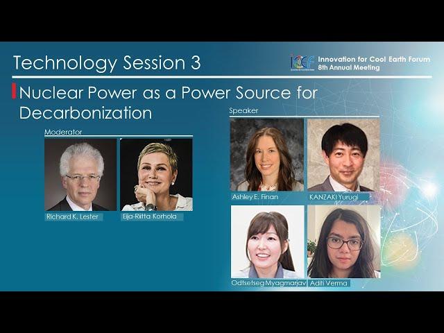 ICEF2021 | TS3: Nuclear Power as a Power Source for Decarbonization