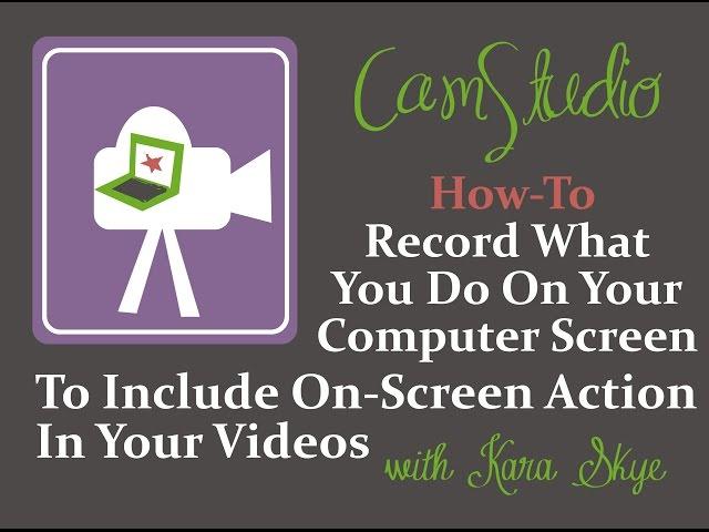 Easiest Way to Record Actions on the Computer Screen for Your Videos