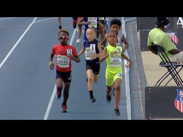 8-Year-Old Drops Monster 800m Kick