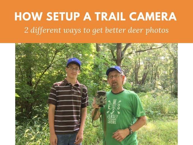 How to setup a trail camera