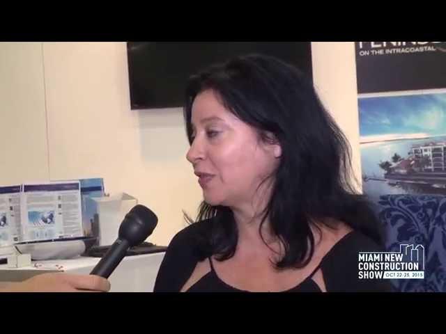 Peninsula interview by Anita Funtek at the 2015 Miami New Construction Show 2015.