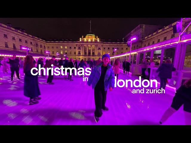 life in london | christmas markets, skating, carols, lights and decorations