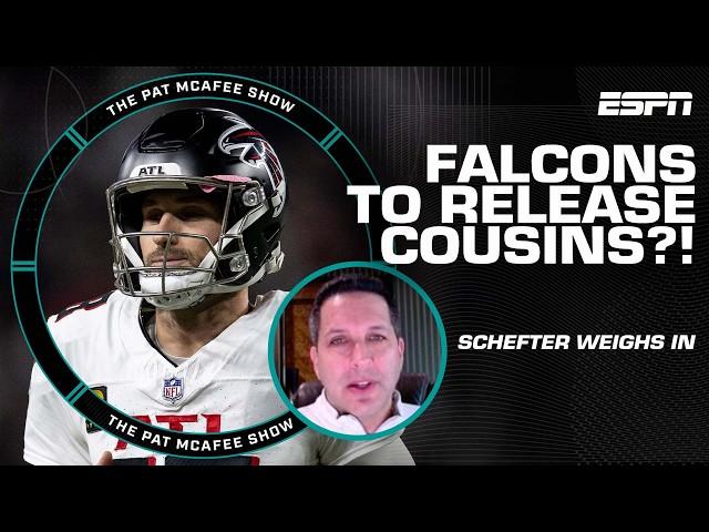 Will the Falcons release Kirk Cousins?  Adam Schefter provides an update! | The Pat McAfee Show