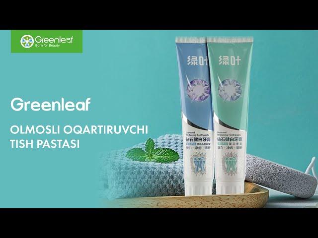 Greenleaf Olmosli oqartiruvchi tish pastasi | Greenleaf Алмазная отбеливающая зубная паста