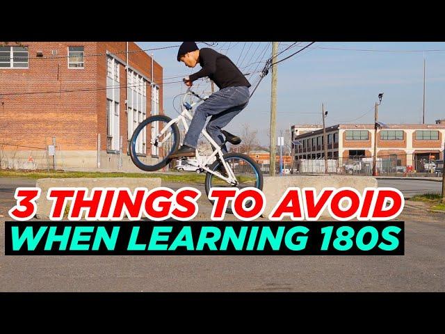 3 THINGS TO AVOID WHEN LEARNING HOW TO 180 BUNNYHOP