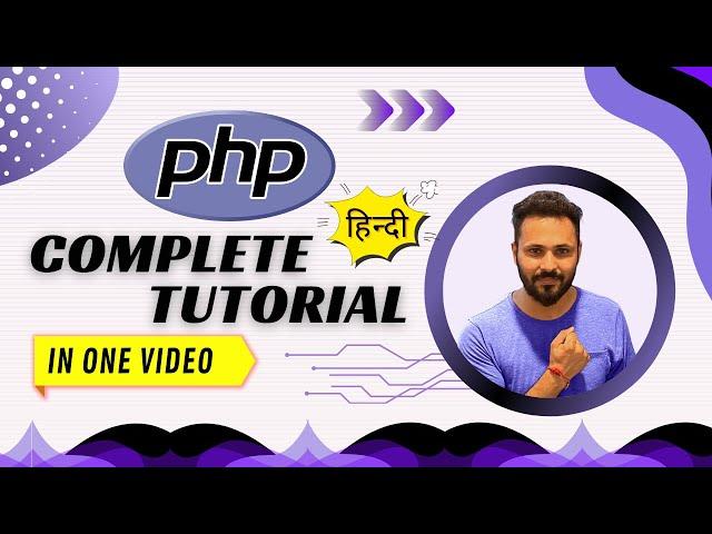 PHP complete course in Hindi | Full php tutorial