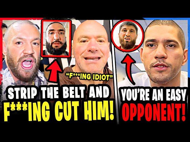 Conor McGregor GOES OFF on Belal Muhammad for PULLING OUT! Alex Pereira vs Magomed Ankalaev! UFC 310