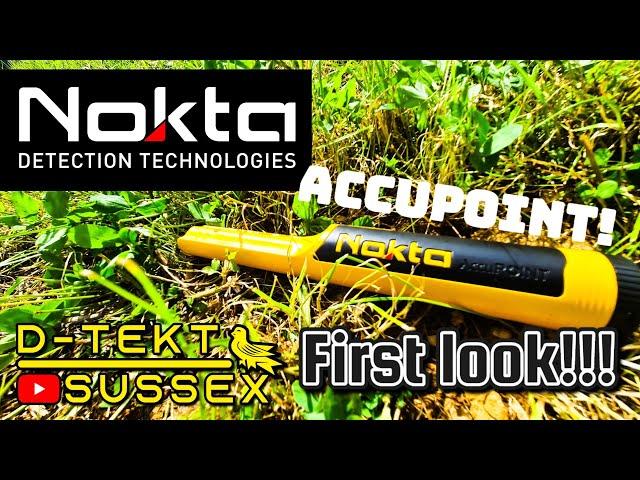 Nokta Accupoint FIRST LOOK!!!! | Pinpointer | Metal Detecting | D-Tekt Sussex EXTRA!