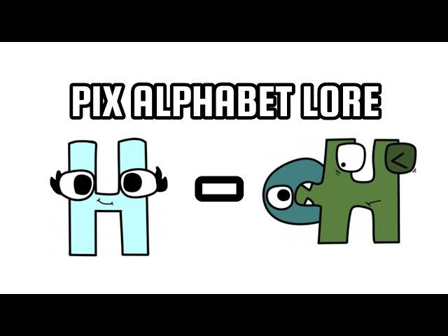 PIX ALPHABET LORE H-CH