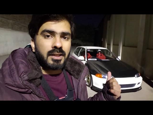 Arslan jutt carbon fiber civic / mena driving kesay sikhi? #vlog