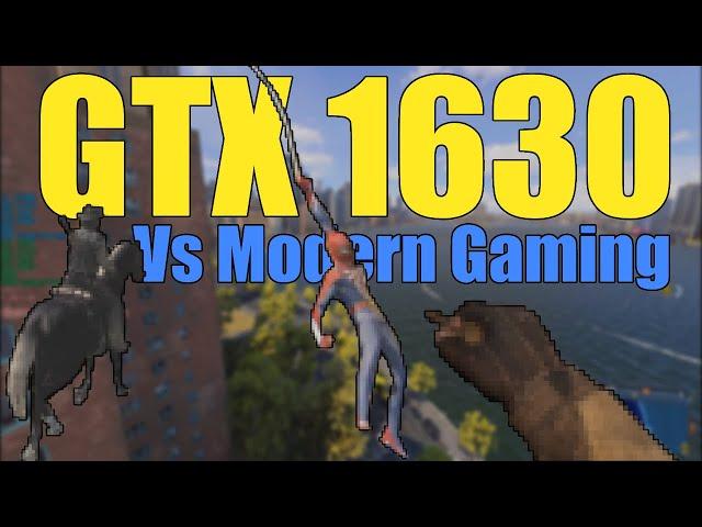 I Tried Gaming On The GTX 1630 in 2025