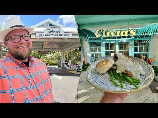 Disney’s Old Key West Resort 2022 | Olivia’s Cafe Dining Review & Resort Tour | Walt Disney World