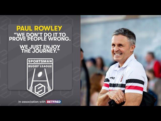 Betfred Super League Play-Offs | Paul Rowley ahead of Salford Red Devils clash with Leigh Leopards.